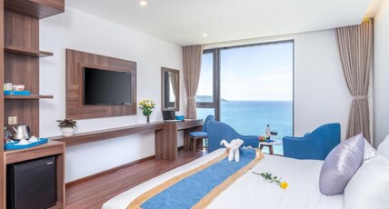 Grand Gold Hotel Room Type - Premium Deluxe Double Room with Sea View Grand Gold Hotel Room Type - Premium Deluxe Double Room with Sea View