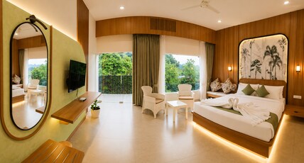 Brookside Munnar | Couples & Family Only Room Type - Bedroom Suite with Balcony and Mountain View- Room 3 Brookside Munnar | Couples & Family Only Room Type - Bedroom Suite with Balcony and Mountain View- Room 3