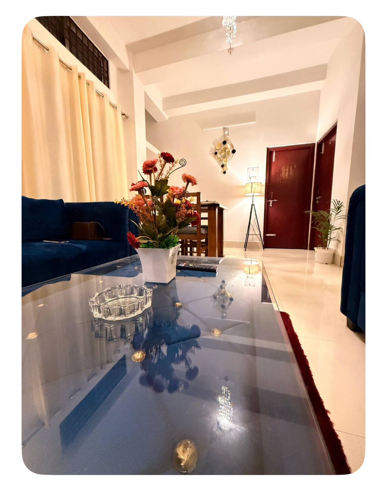 White Paradise | Cozy 2Bhk | unit A | Rupnagar - Tap to explore photos
