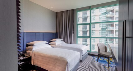 Chatrium Hotel Riverside Room Type - 1 Bedroom Suite City View Twin Bed