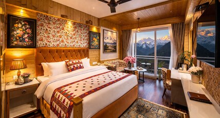 Sun Park Boutique & Spa (Centrally Heated) Room Type - Superior Room with Balcony Valley view (Centralised heating cooling) Sun Park Boutique & Spa (Centrally Heated) Room Type - Superior Room with Balcony Valley view (Centralised heating cooling)