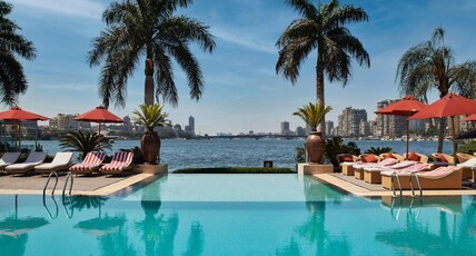 Sofitel Cairo Nile El Gezirah Room Type - Luxury Room with Club Millesime Access , Full Nile view and Twin bed