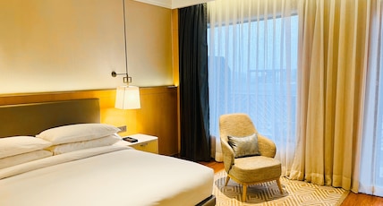 Katra Marriott Resort & Spa Room Type - 1 Bedroom Family Suite, 1 King, Alternate: bunk beds, Mountain view, Balcony Katra Marriott Resort & Spa Room Type - 1 Bedroom Family Suite, 1 King, Alternate: bunk beds, Mountain view, Balcony