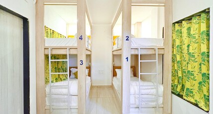 Young Monk Hostel Udaipur -Jaydurg Haveli Room Type - 4 bed Mixed Dorm(Age from 18-40 Years only- No Family