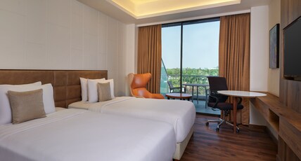 The Fern Residency Somnath, Series by Marriott Room Type - Winter Green Premium, 2 Twin Beds The Fern Residency Somnath, Series by Marriott Room Type - Winter Green Premium, 2 Twin Beds