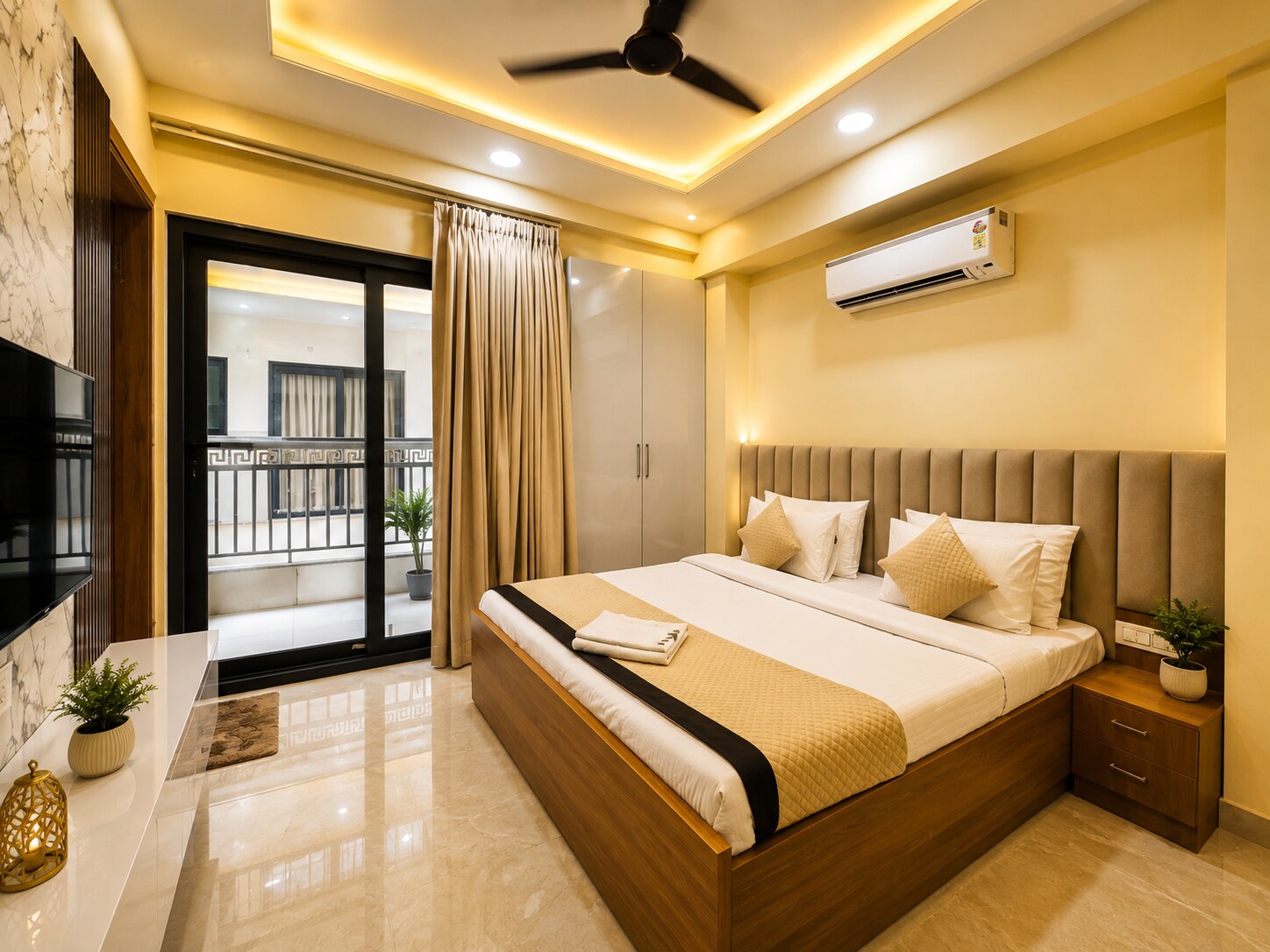 Akshay Premium 1 BHK Suites Near Artemis Hospital - Tap to explore photos