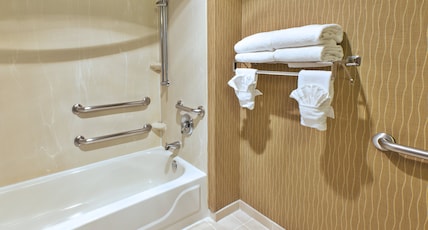 Holiday Inn Hotel & Suites BOLINGBROOK Room Type - 1 King Standard Mobility Accessible Tub
