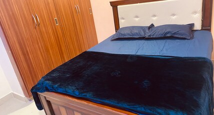 Entire 1 BHK Apartment with AC and Amenities. Room Type - Entire 1 BHK Apartment with AC and Amenities.