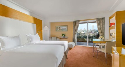 Sofitel Cairo Nile El Gezirah Room Type - PREMIUM Room, 2 Single Beds, Partial Nile View Sofitel Cairo Nile El Gezirah Room Type - PREMIUM Room, 2 Single Beds, Partial Nile View