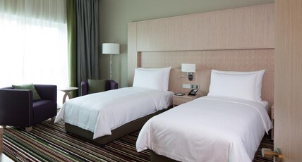 Naumi Hotel Dubai Room Type - Habitat Twin Room - Outlet Mall Shuttle Naumi Hotel Dubai Room Type - Habitat Twin Room - Outlet Mall Shuttle