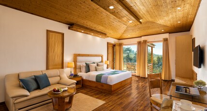 Baragarh Resort and Spa, Manali, IHCL SeleQtions Room Type - Deluxe room with Sit-out