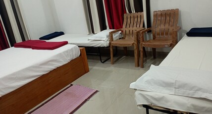Ammu's Homestay Room Type - Standard Bedroom-Non AC,1 King bed & 2 folding cot beds (Ground Floor - For Family) Ammu's Homestay Room Type - Standard Bedroom-Non AC,1 King bed & 2 folding cot beds (Ground Floor - For Family)