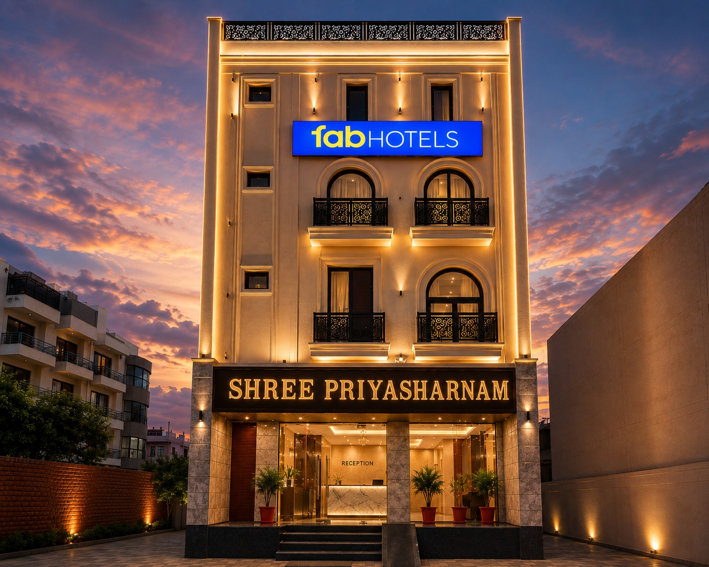 FabHotel Shree Priyasharnam - 500 m from prem mandir - Tap to explore photos