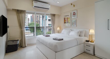 Zen B Stylish Private Room in Shared 3BHK Room Type - Bedroom 1