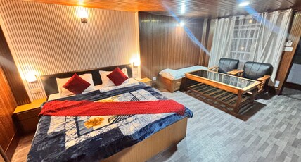 P SQUARE HOTEL (CAFE RESTRO & STAY) Room Type - Deluxe King Bed Room with Mountain View