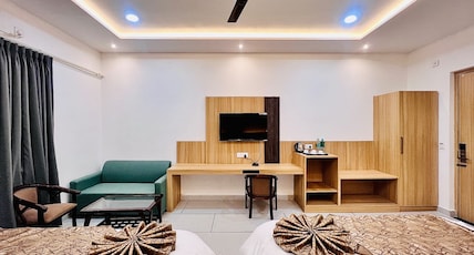 Aaravya Hotels & Banquets Room Type - Family Suite Room (Fits 5 Adults and 2 Child) Aaravya Hotels & Banquets Room Type - Family Suite Room (Fits 5 Adults and 2 Child)