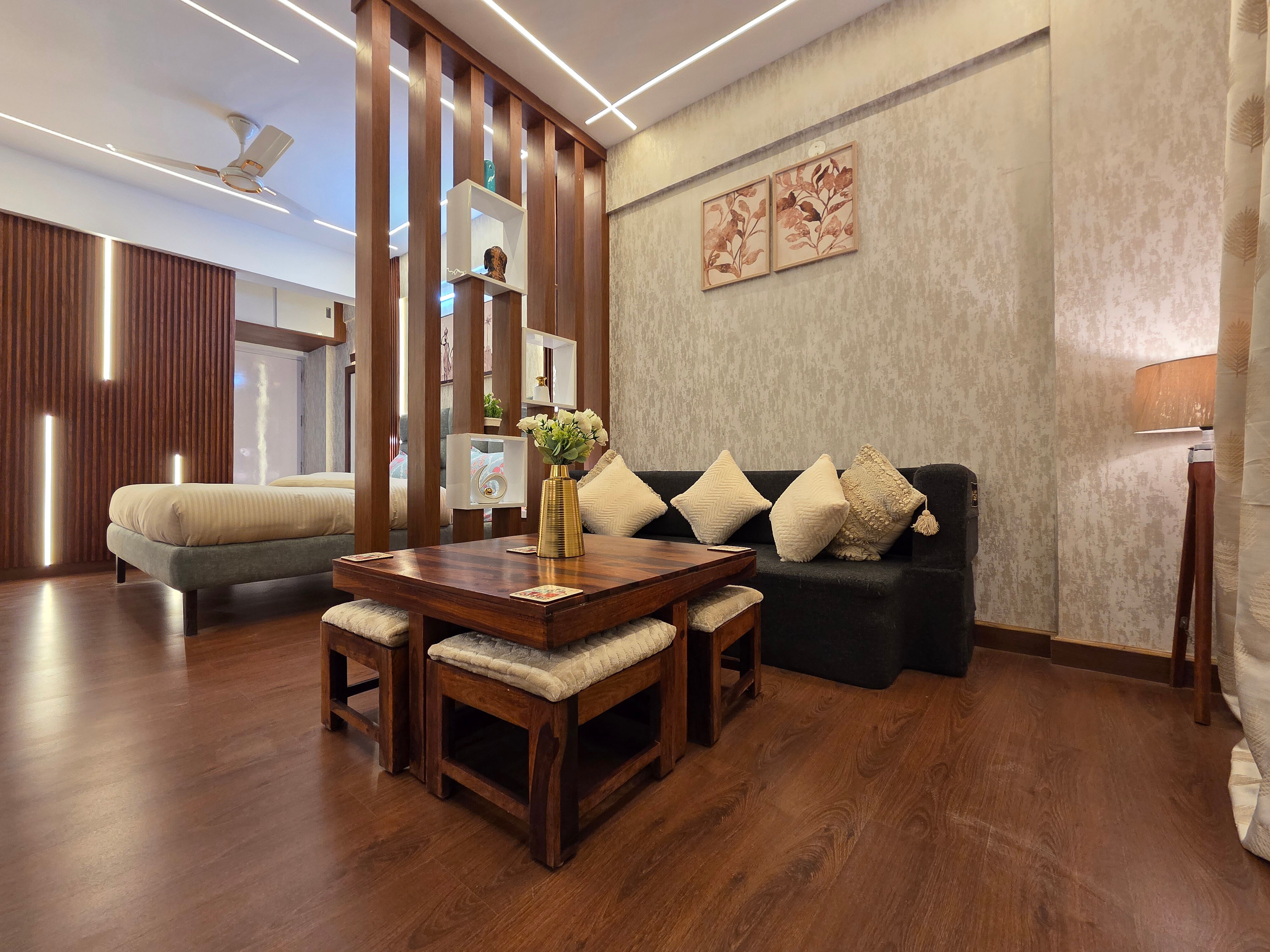 Solan Woods - Cozy Studio Apartment in Solan - Tap to explore photos