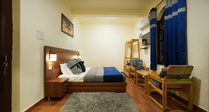 Shalom Backpackers Rishikesh | Rooms & Dorms Room Type - Private Deluxe Double room with attached bathroom