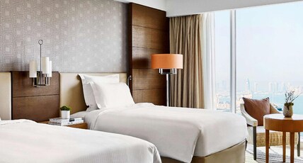 Pullman Doha West Bay Room Type - SUPERIOR ROOM, 2 Twin Size Beds, Spacious Bathroom and Workstation