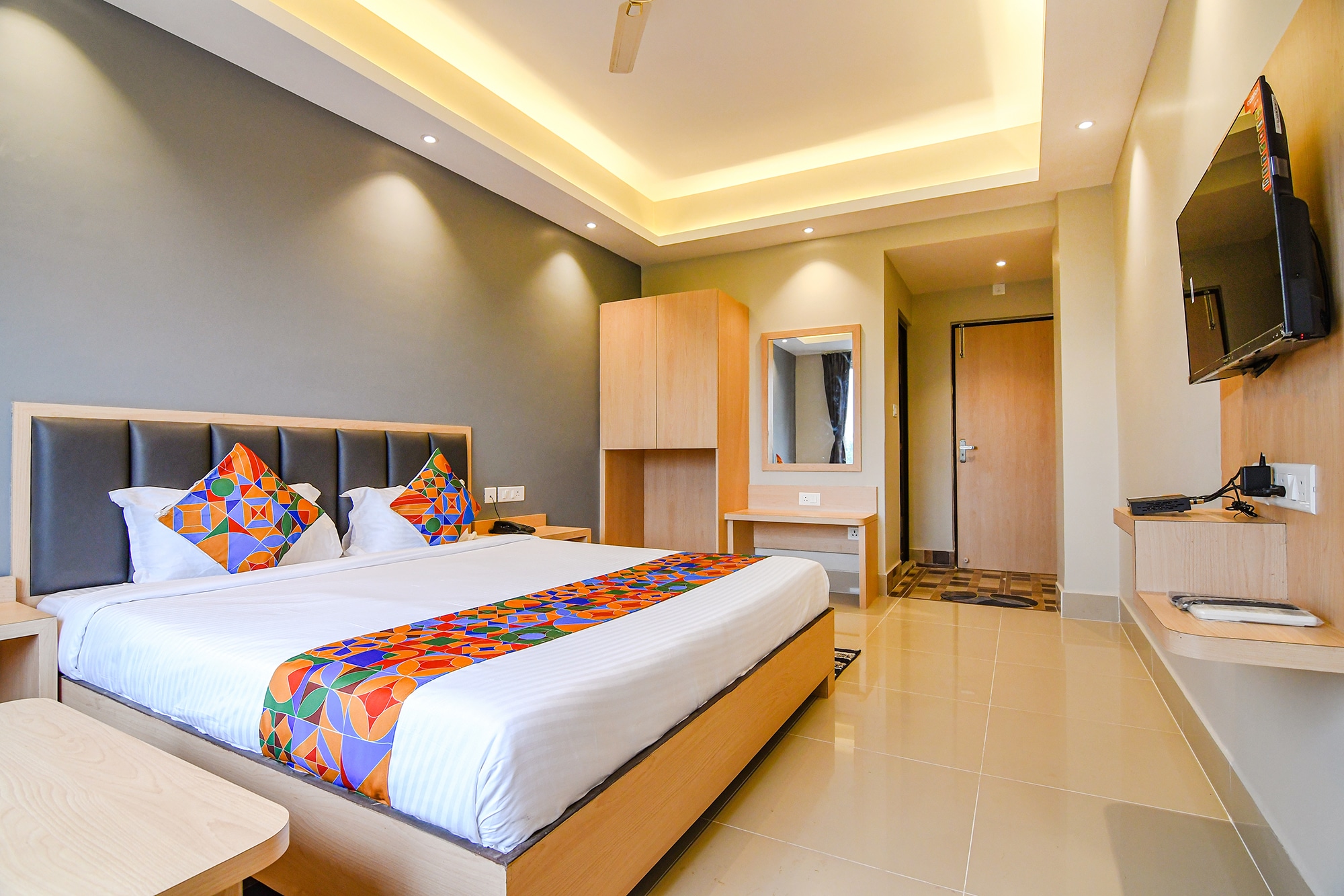 FabHotel JP - Nr. Sataragachhi Railway Station - Tap to explore photos