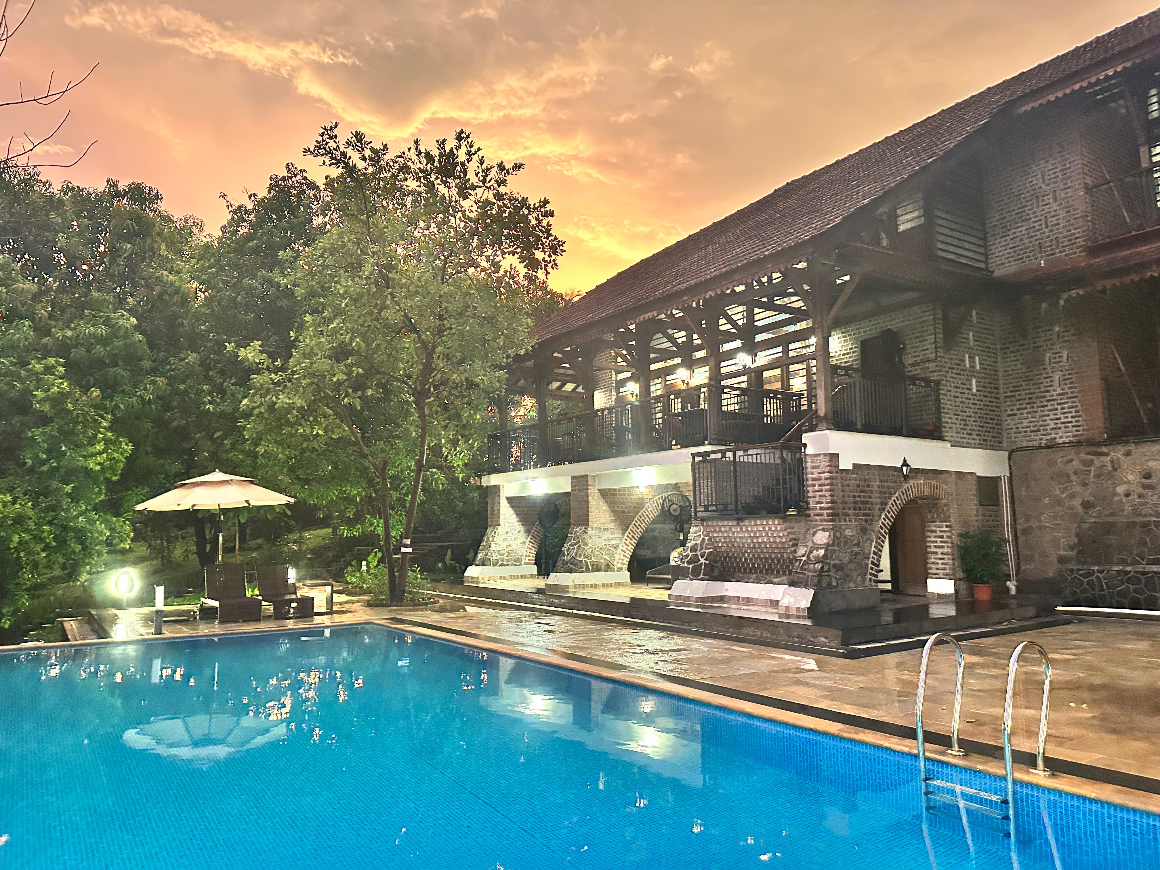Luxury Farm House Villa with Pool Near Mumbai  - Tap to explore photos