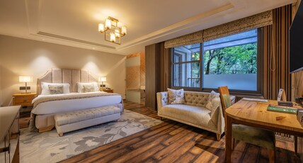 Echor Mandara Tree Villa Dharamshala Room Type - MTV Hot Tub Room with Balcony (Forest View)