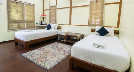 Manas Jungle Retreat Boutique Resort Room Type - Executive River View AC Twin with Balcony Manas Jungle Retreat Boutique Resort Room Type - Executive River View AC Twin with Balcony