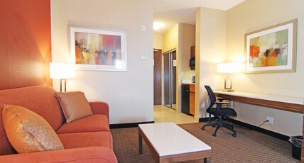Holiday Inn Express and Suites Calgary University Room Type - 1 King Suite Sofa Bed