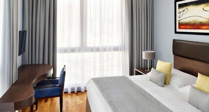 Movenpick Hotel Apartments Al Mamzar Dubai Room Type - Two Bedroom Apartment Movenpick Hotel Apartments Al Mamzar Dubai Room Type - Two Bedroom Apartment