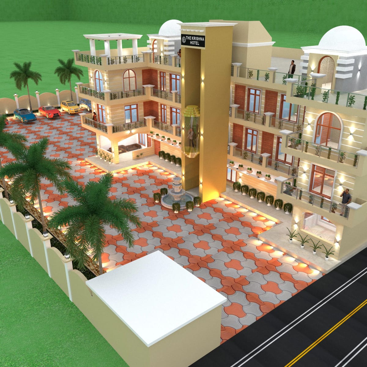 The Krishna Hotel - Tap to explore photos