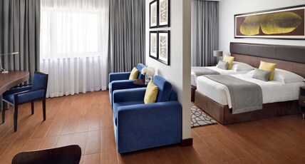 Movenpick Hotel Apartments Al Mamzar Dubai Room Type - Deluxe Twin