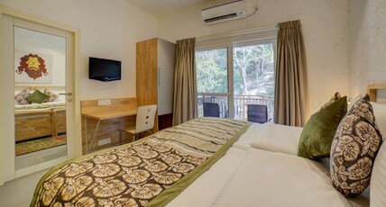 Bedzzz Rishikesh by Leisure Hotels (Laxman Jhula) Room Type - Deluxe Room Forest Facing