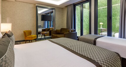 Euro Design Hotel Room Type - Junior Suite with Turkish Bath Basement Floor