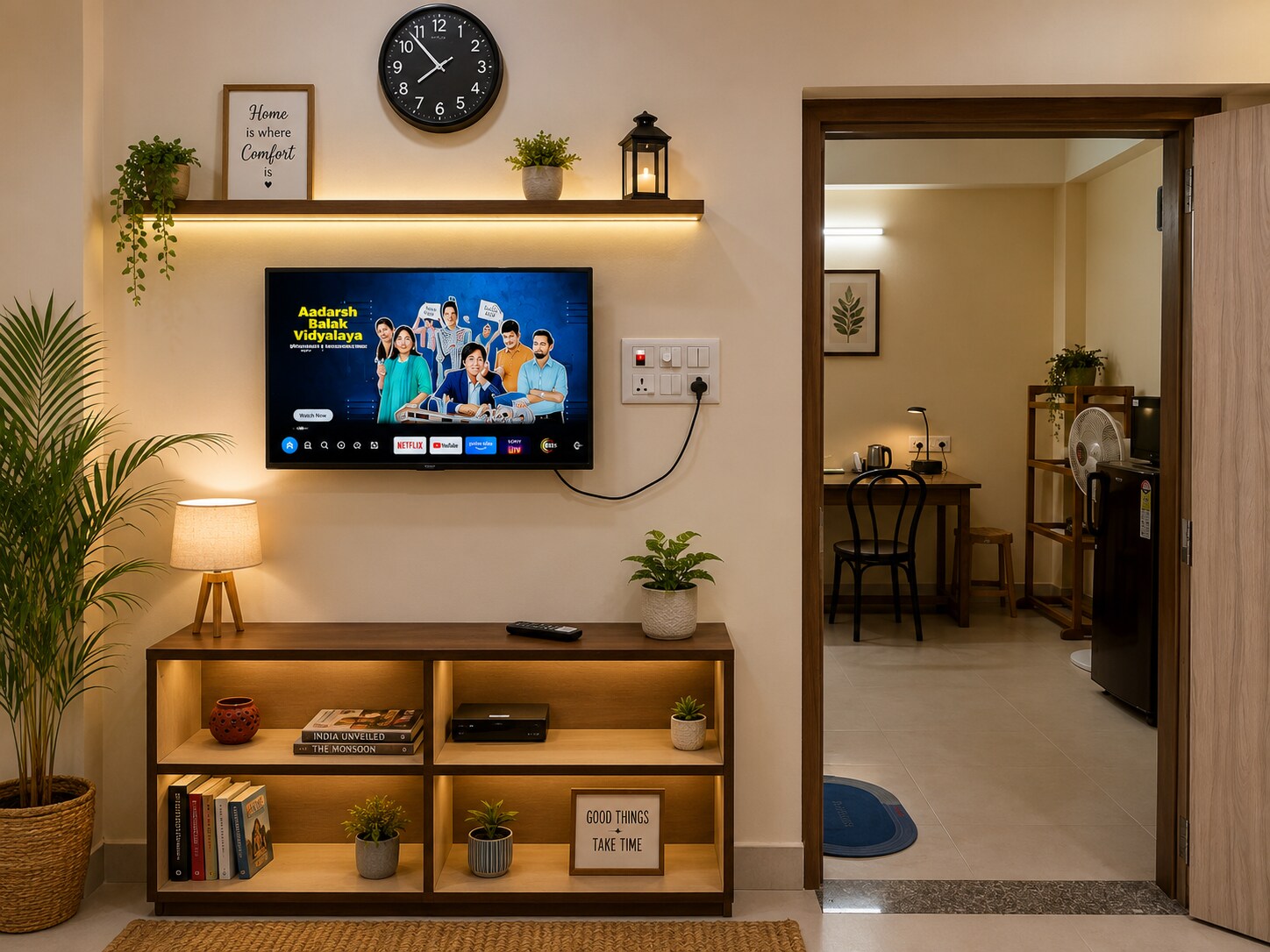Dr L Das Modern Homestay 1BHK Ground floor - Tap to explore photos