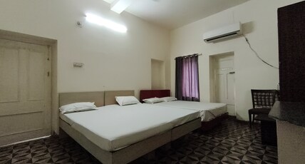 KRISHNA RESORTS Room Type - DELUX FAMILY AC ROOM with TWO KING BEDS