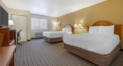 BEST WESTERN EAST EL PASO INN Room Type - Accessible - 2 Queen, Mobility Accessible, Roll In Shower, Work Desk, Microwave And Refrigerator, Wi BEST WESTERN EAST EL PASO INN Room Type - Accessible - 2 Queen, Mobility Accessible, Roll In Shower, Work Desk, Microwave And Refrigerator, Wi