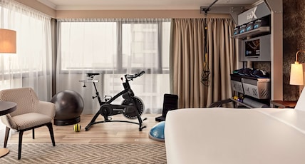 Hilton Vienna Park Room Type - FIVE FEET TO FITNESS KING