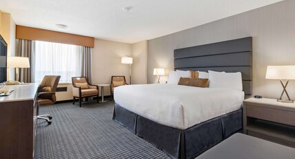 Best Western Premier Calgary Plaza Hotel & Conference Centre Room Type - 1 King Bed, Non-Smoking, Elite Room, Pillow Top Mattress, Microwave And Refrigerator, Full Breakfast Best Western Premier Calgary Plaza Hotel & Conference Centre Room Type - 1 King Bed, Non-Smoking, Elite Room, Pillow Top Mattress, Microwave And Refrigerator, Full Breakfast