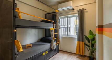 The Hosteller Bangalore, CV Raman Nagar Room Type - Bed in 10 Bed Mixed Dormitory