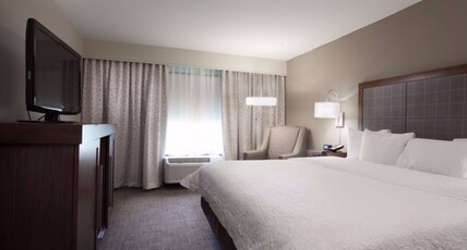 Hampton Inn & Suites Dallas DFW Airport North Grapevine Room Type - 1KNG STE W MICRO FRIDGE NS