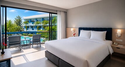 Phuket Island View Hotel Room Type - Superior Room with Pool View Phuket Island View Hotel Room Type - Superior Room with Pool View