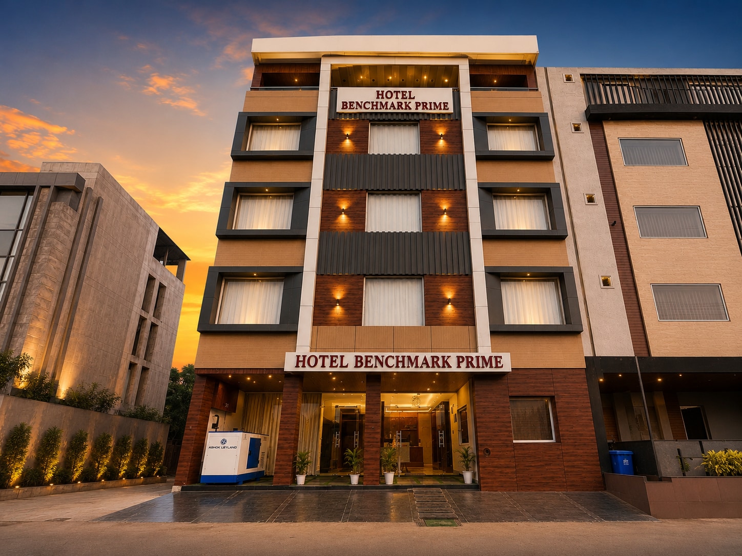 Hotel Benchmark Prime Nipania Bypass - Tap to explore photos