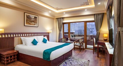 HOTEL ASHOKA LADAKH Room Type - Royal Rabsal Room with Balcony