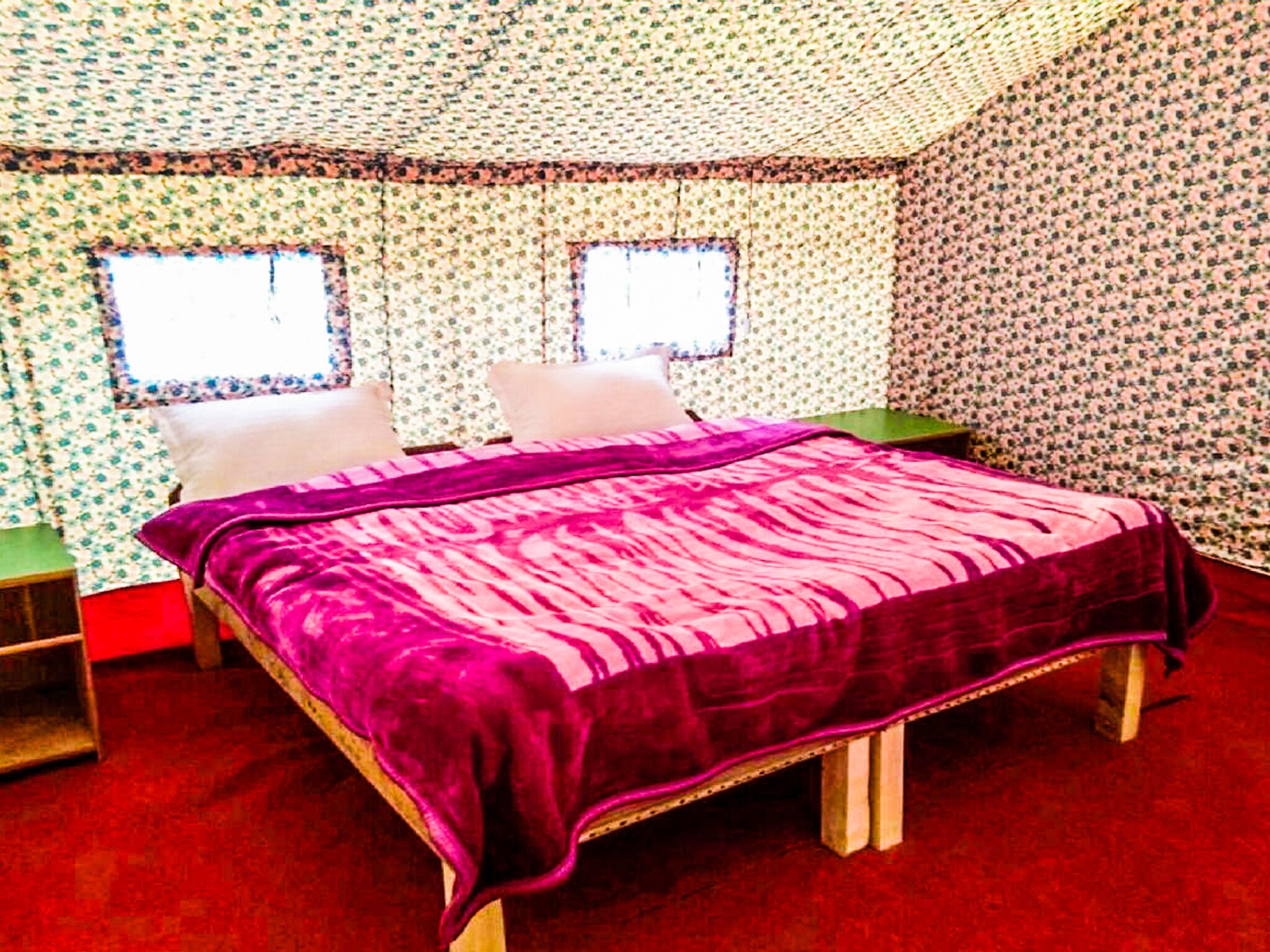 Shyok Camp Nubra | Tents & Caretaker - Tap to explore photos