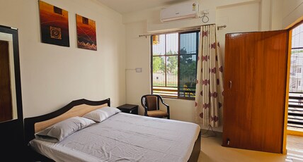 Janki Devi Home | 1 Km from Shree Ram Temple Room Type - Bedroom 1 in Flat No.24 with Attached Bathroom