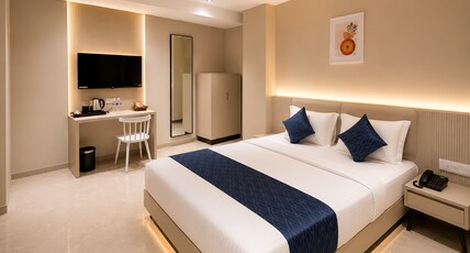 Fun Hotels Gandhinagr Room Type - Bedroom