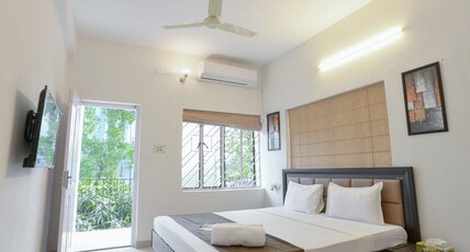 BluO Classic 1BHK Salt Lake City, Kitchen, Parking Room Type - BluO Classic 1BHK Salt Lake City, Kitchen, Parking