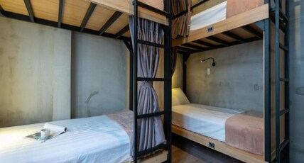 9 Hostel and Bar Room Type - 1 Bed In 6-Bed Female Dormitory Room