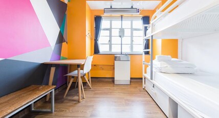 Generator Hostel London Room Type - Twin - Shared Bathrooms