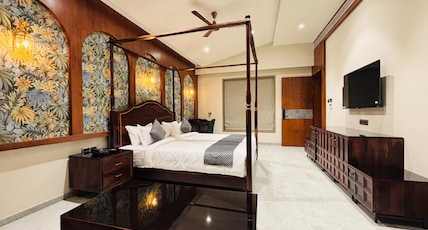 Vaikunth Village Resort Room Type - Vaikunth Super Deluxe Garden View Room with Balcony and Swing Vaikunth Village Resort Room Type - Vaikunth Super Deluxe Garden View Room with Balcony and Swing